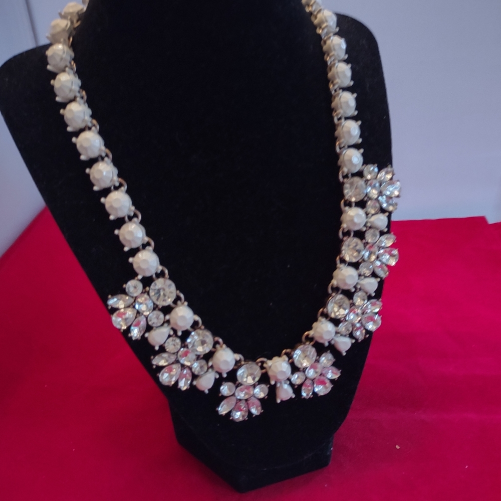 J.Crew Pink Statement Necklace